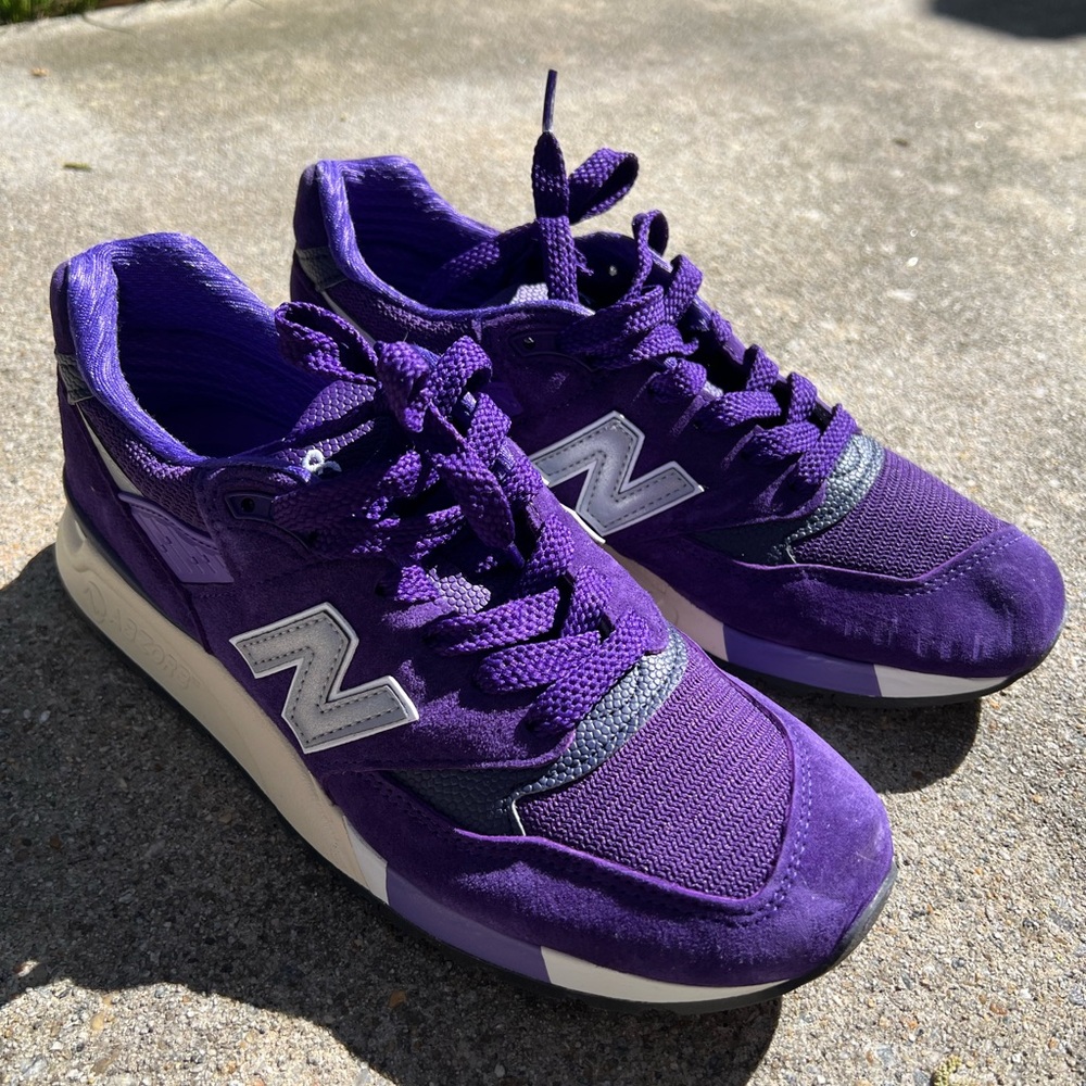 New Balance Teddy Santis x 998 in Plum Purple